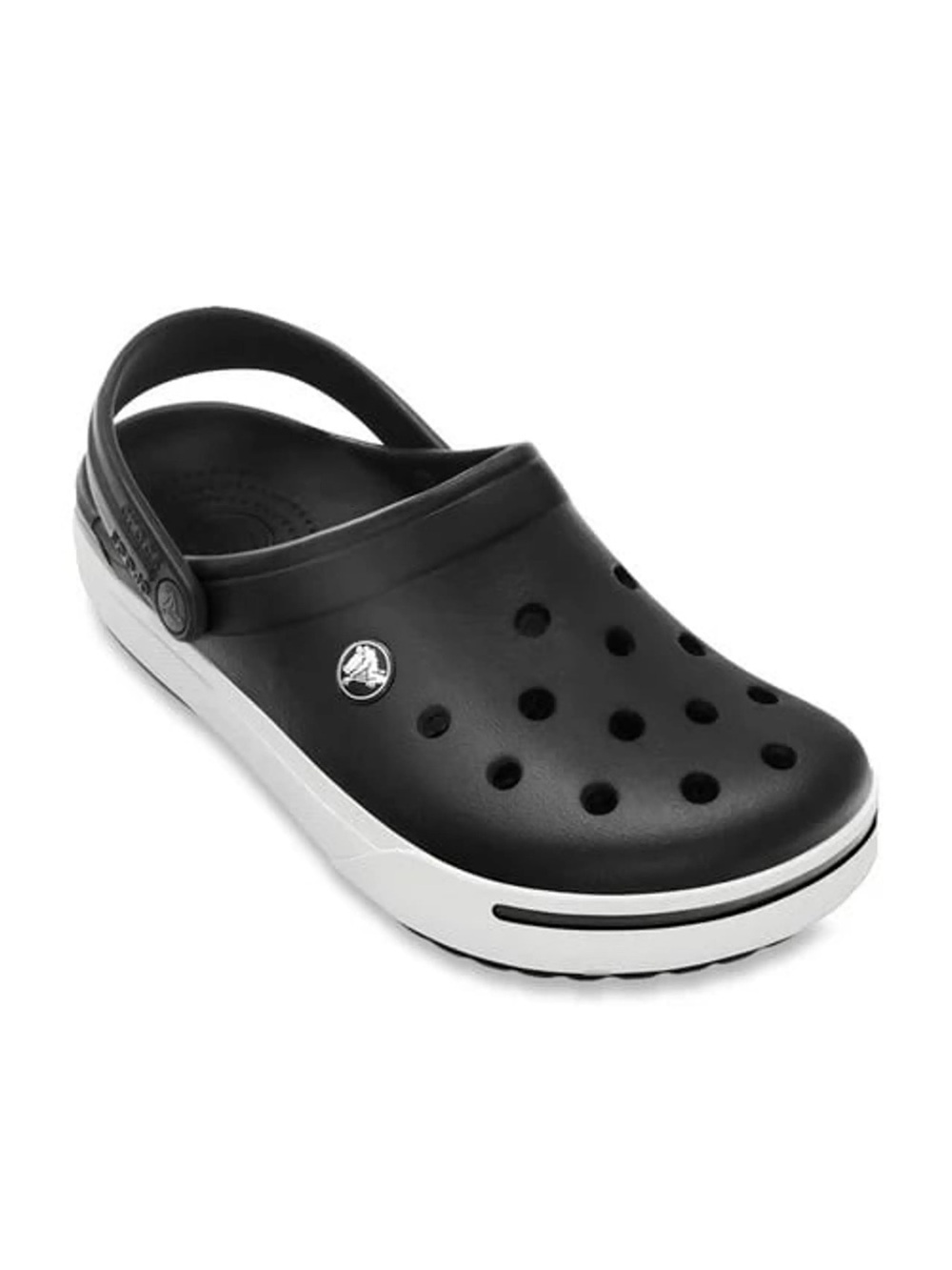 Crocs Crocband Clogs contrasting white stripe unisex waterproof Sz M7 W9